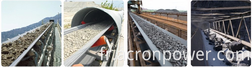 Heat Resistant Conveyor Belt For Transport Stone